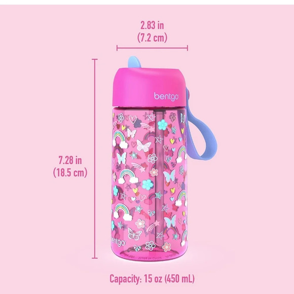 NIB Pink bentgo lunchbox and water bottle - Picture 5 of 5